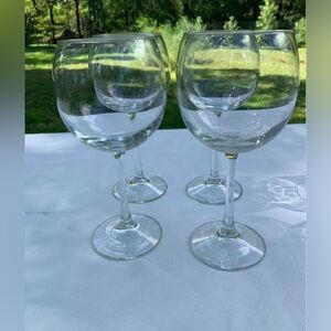 4 Vintage Glasses sold as a set